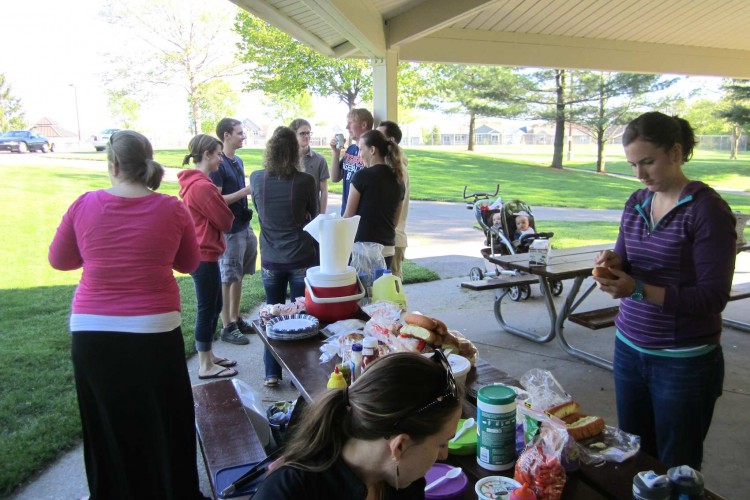 Young Adults Picnic 2014 First PRC Holland 2